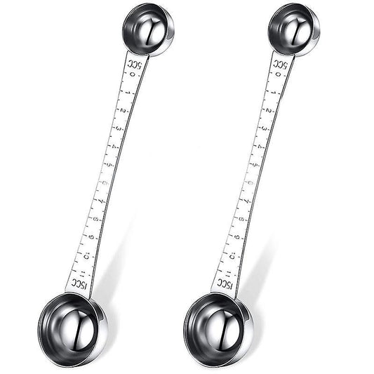 Coffee Scoops with Tick Mark, Tablespoon and Teaspoon for Coffee
