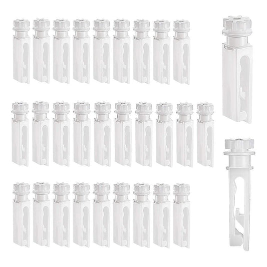 30pcs Vertical Blind Stem Replacement White Stems for Vertical