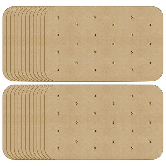 100pcs Air Fryer Paper Air Hole Air Fryer Parchment Paper Liners