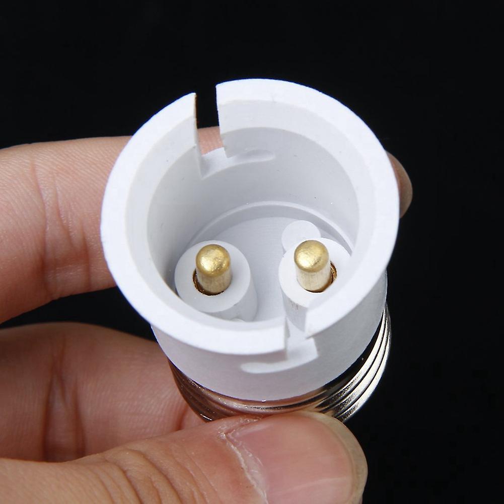 2x Light Bulb Lamp Screw Socket Converter Adapter Holder