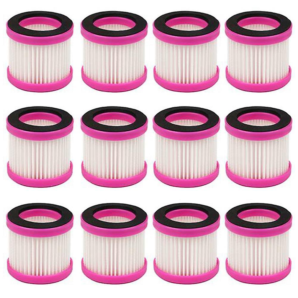12pcs Air Hepa Filter Cartridge for Puppyoo D-602 Vacuum Cleaner