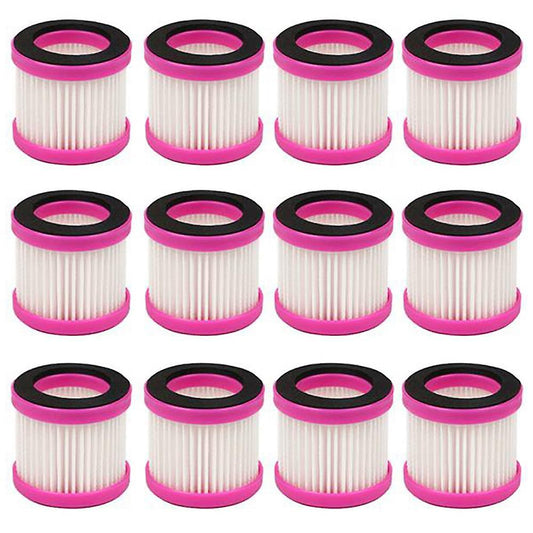 12pcs Air Hepa Filter Cartridge for Puppyoo D-602 Vacuum Cleaner
