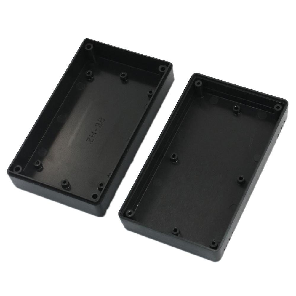 Black Plastic Project Power Protective Case Junction Box 116x68x36mm