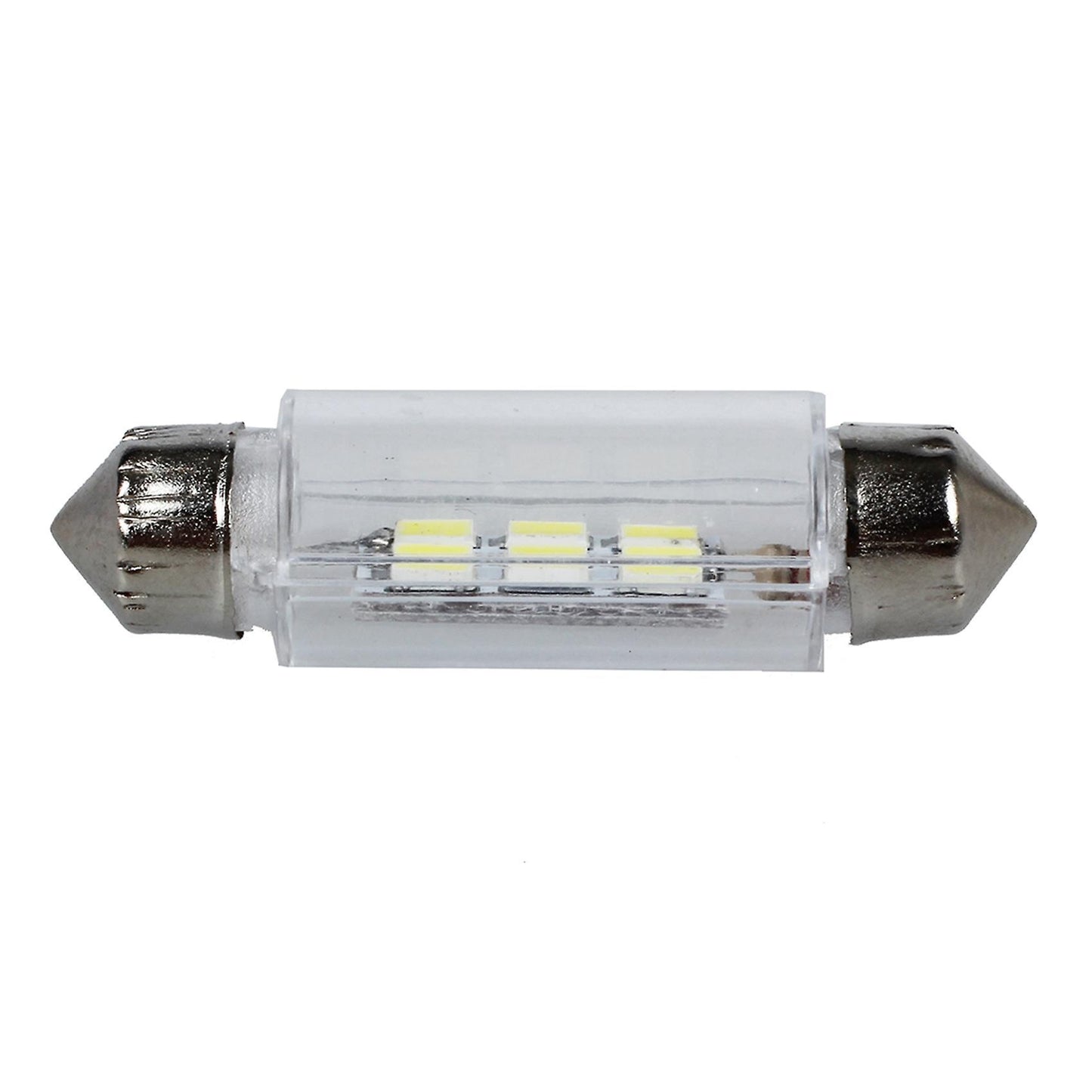 38mm White 6 Smd Led Car Interior Dome Light Lamp Bulb Dc 12v New