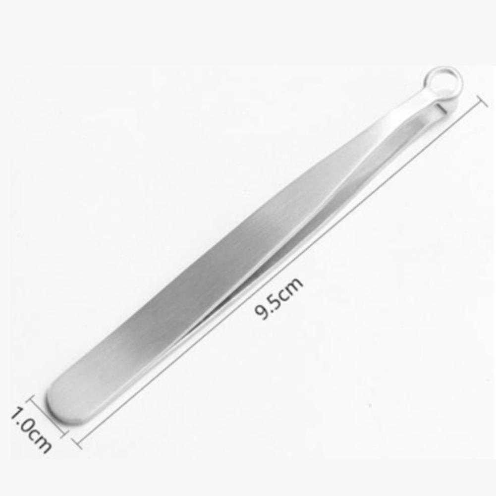 Universal Nose Hair Trimming Tweezers Stainless Steel Nose Hair Cut