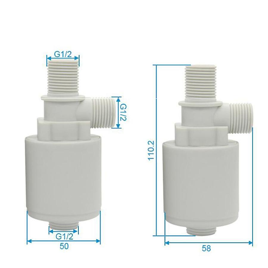 Water Level Control Valve 1/2 Inch Tower Tank Floating Ball Valve