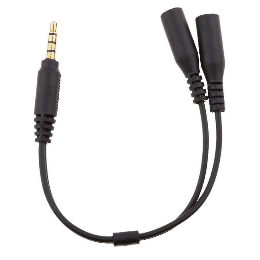 3.5mm Male to Female Stereo Audio Cable, One-to-two Audio Adapter