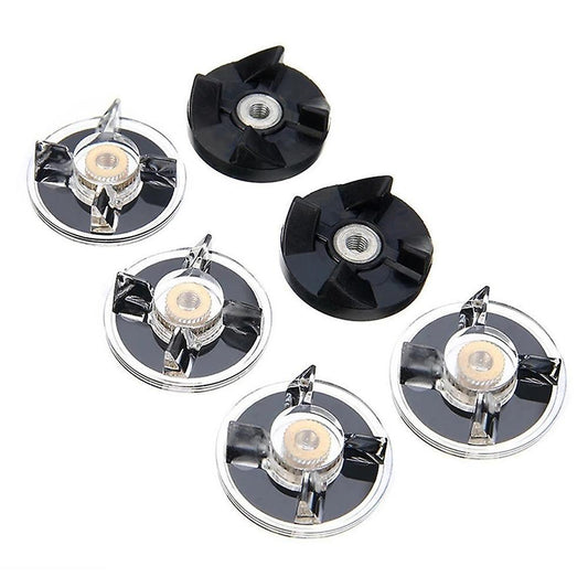 4 Plastic Gear Base + 2 Rubber Gear for Magic 250w Blender Parts