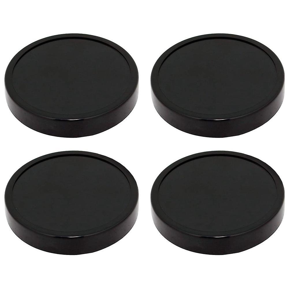 4 Pack Black Plastic Stay Fresh Lid Parts for Magic 250w Blender