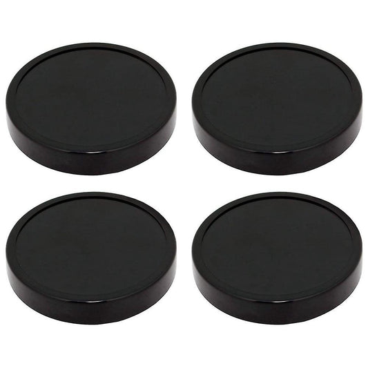 4 Pack Black Plastic Stay Fresh Lid Parts for Magic 250w Blender