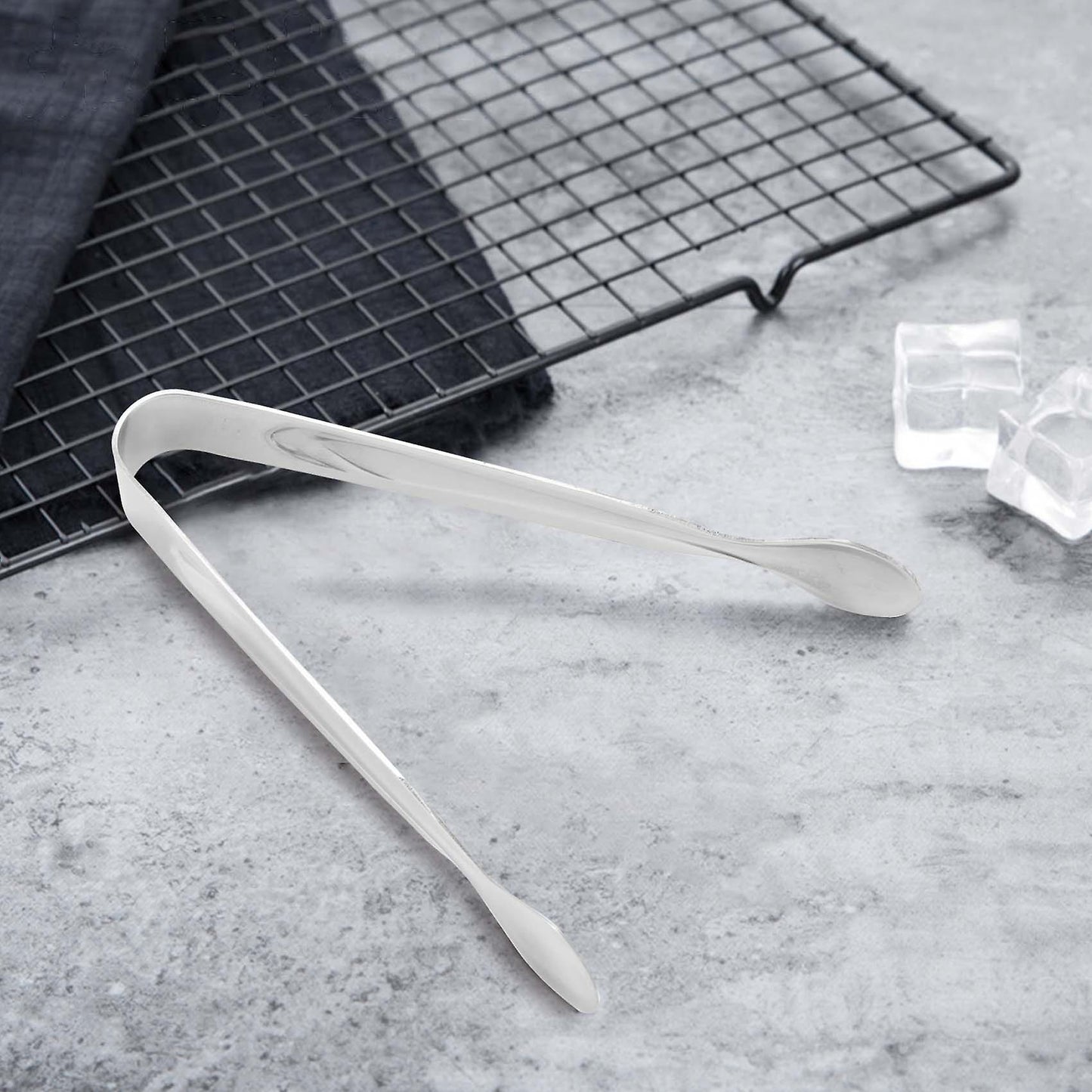 8 Pack Sugar Tongs Ice Tongs Stainless Steel Mini Serving Tongs