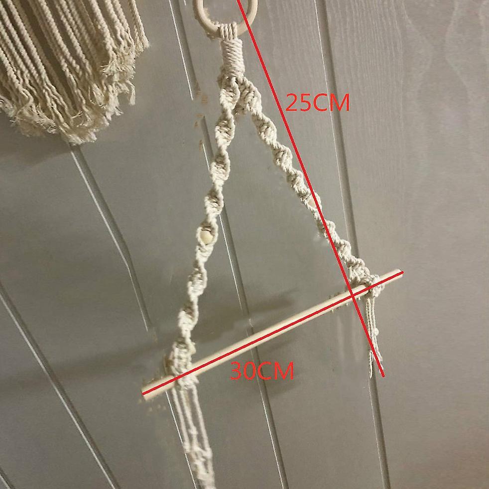 Hanging Wooden Stick to Wear Bedroom Sitting Room Adornment to Braid