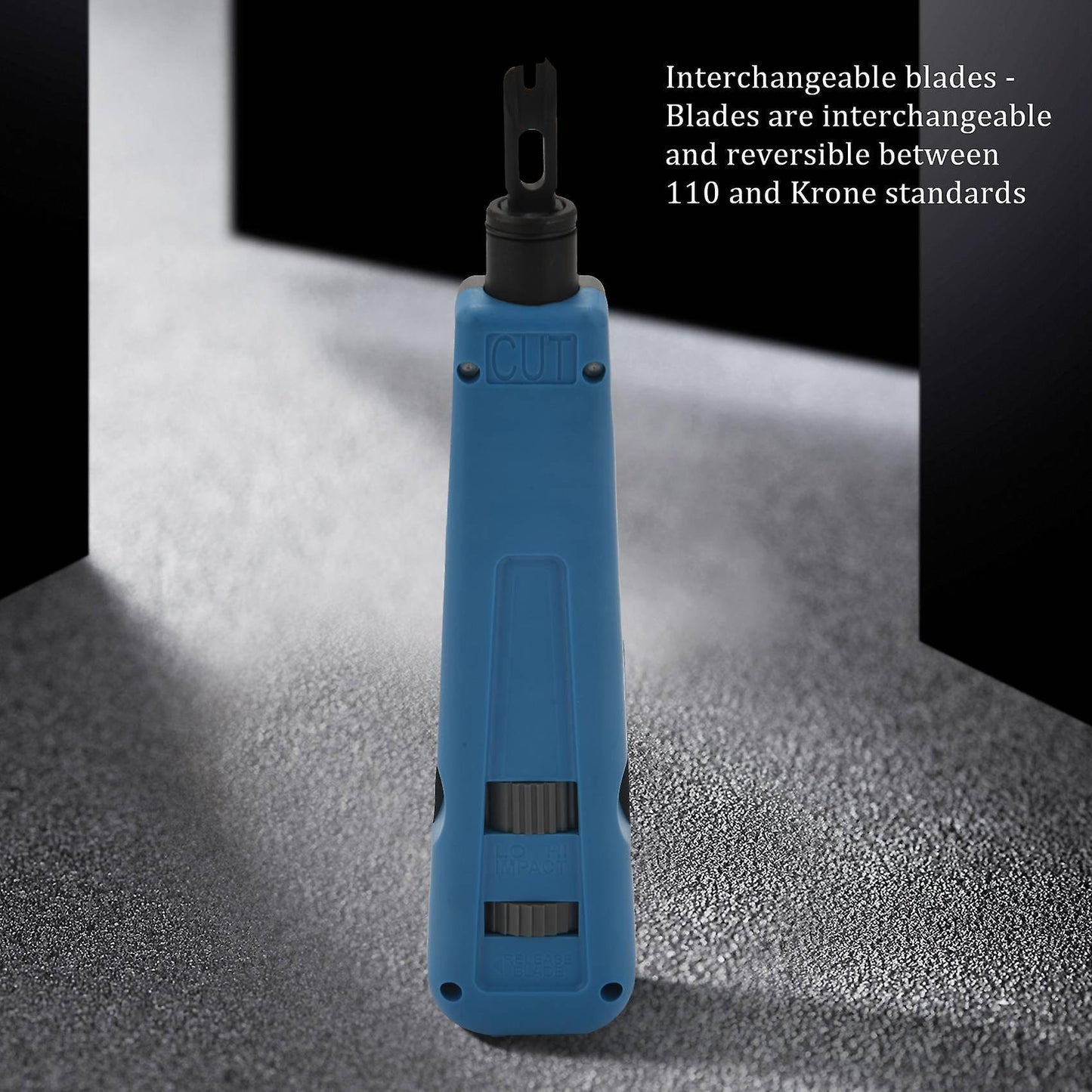 Punch Down Tool with 66, 110 and Krone Blades Network Wire