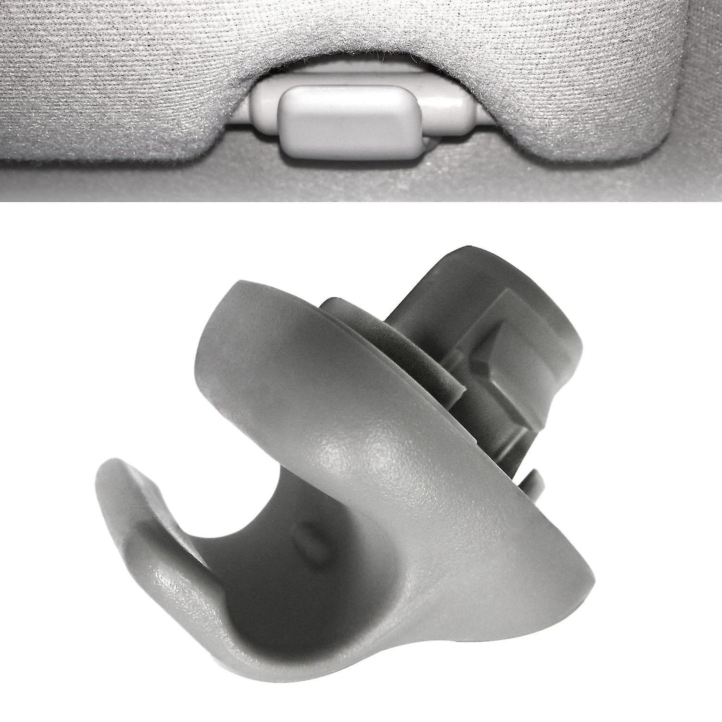 Car Sunvisor Holder for Honda Civic Fit Accord Civic Visor Grey