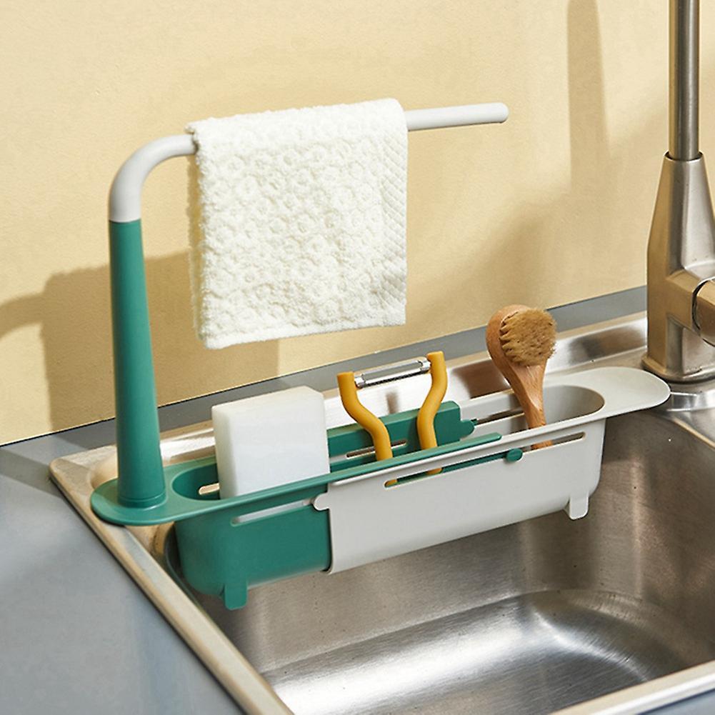 Kitchen Multi-function Sink Rack, Cloth Rack, Sink Telescopic Rack, D