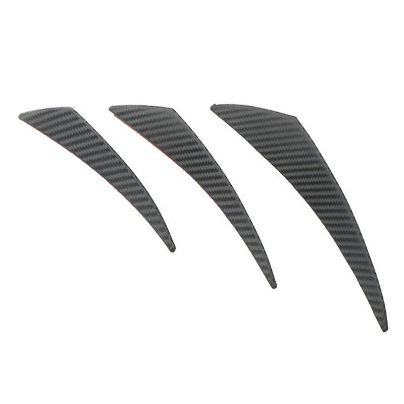 New Car Lip Splitter Carbon Fiber Style Front Bumper Body Spoilers