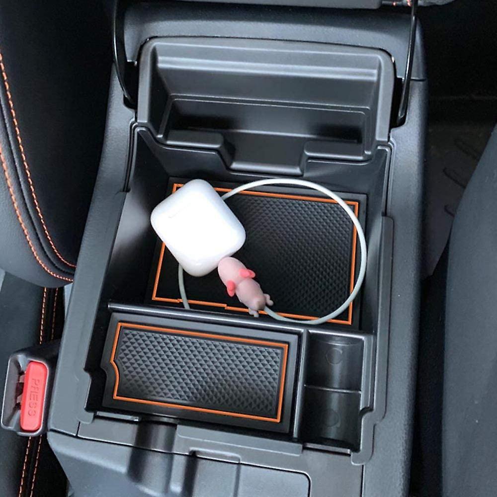 Center Console Organizer Tray for Subaru Crosstrek Impreza, Orange