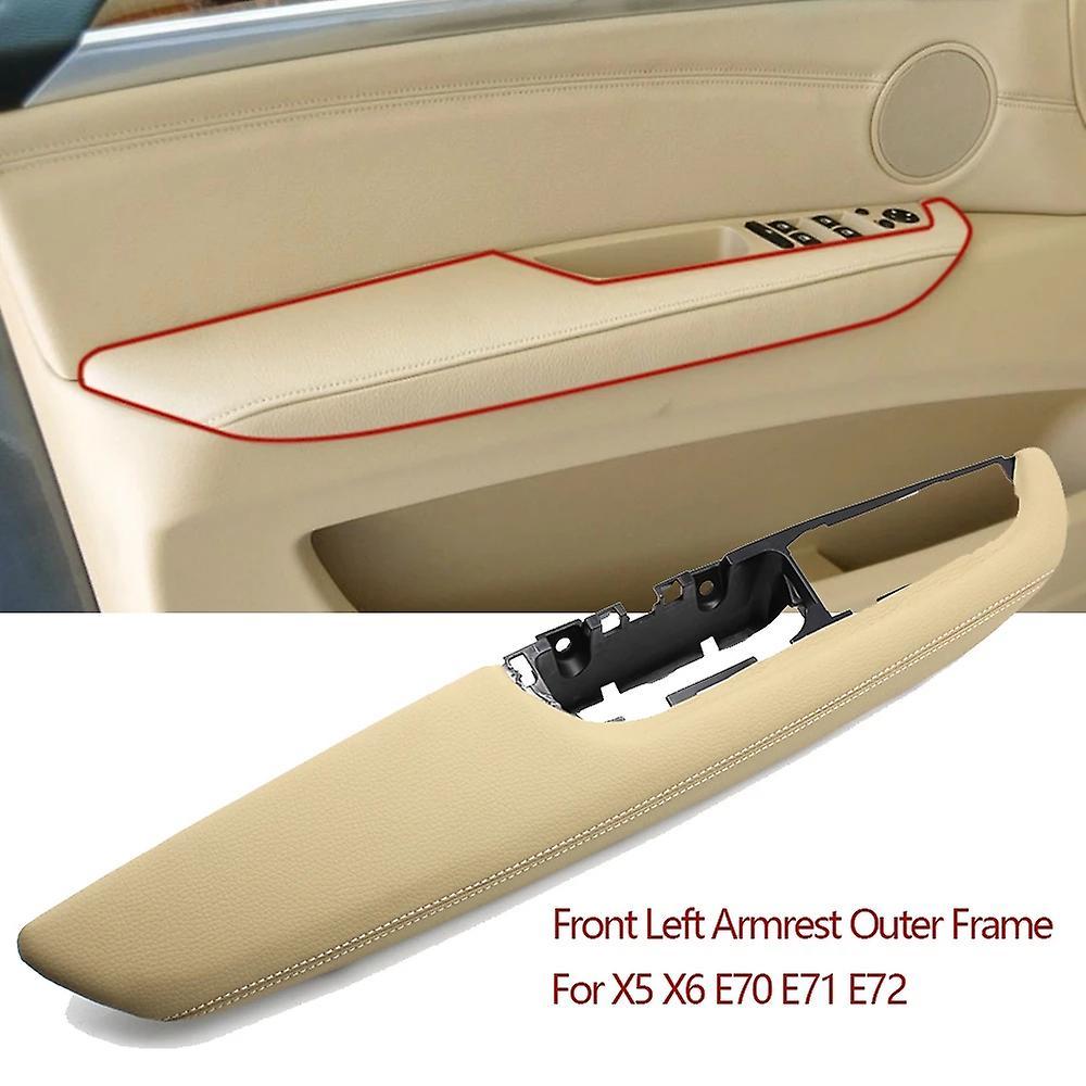 Lhd Door Handle Armrest Outer Frame for Bmw X5 X6 E70 E71 E72 Beige