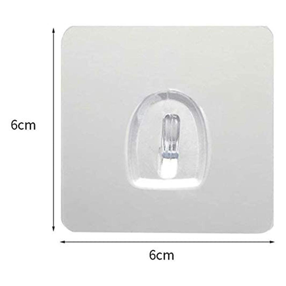 10 Pieces Of Hooky-magic Hook-self-adhesive Hook-transparent Hook