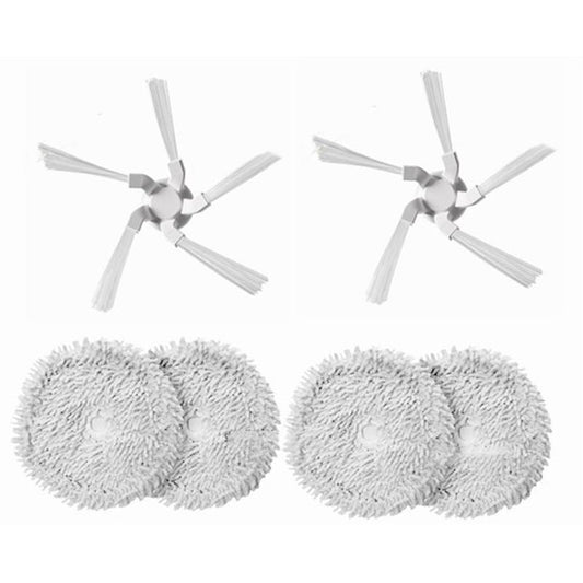 For Xiaomi Dreame W10 Vacuum Cleaner, Side Brush, Mop Cloth Parts