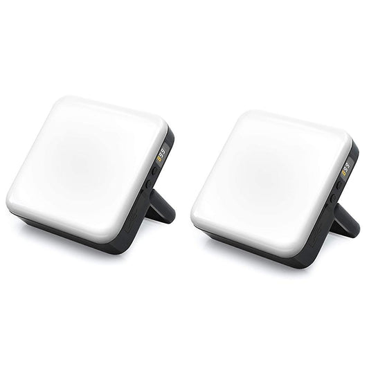 2x Waterproof Led 13500mah Camping Light, with Power Bank Function
