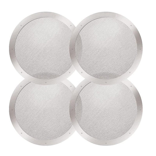 4-pack Reusable Stainless Steel Filters for Aeropress Coffee Makers