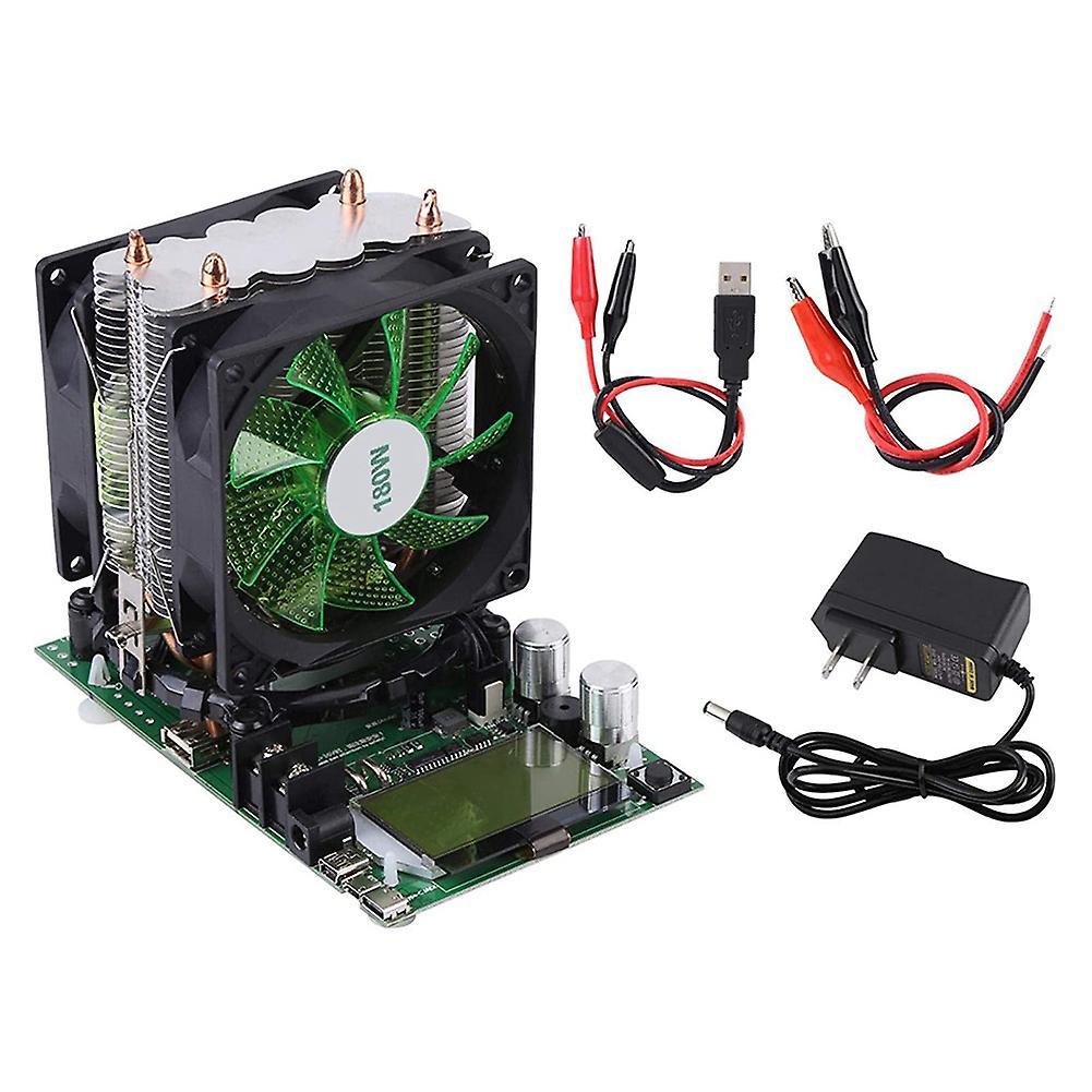 180w Constant Current Electronic Usb Load Tester 20a 100-240v Us Plug