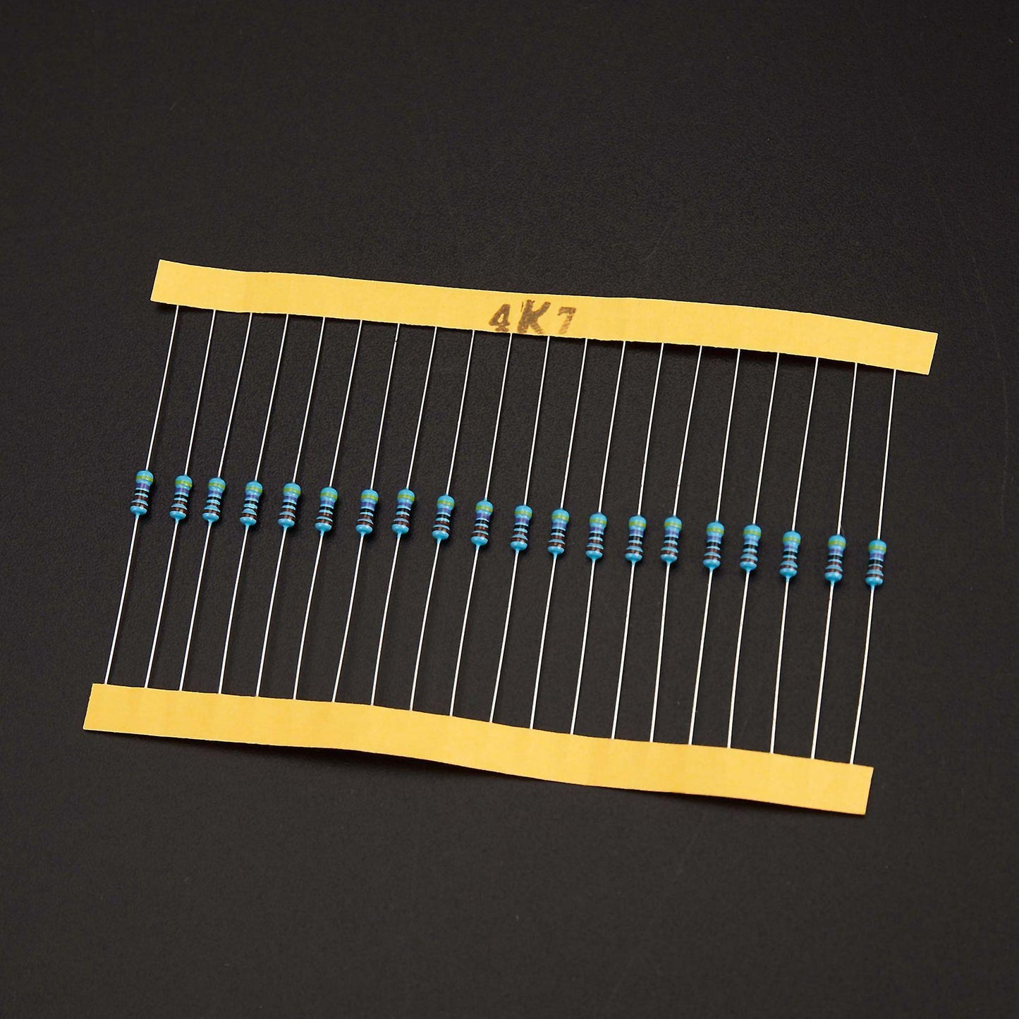 600 Pcs 30 Kinds Each Value Metal Film Resistor Pack 1/4w 1%