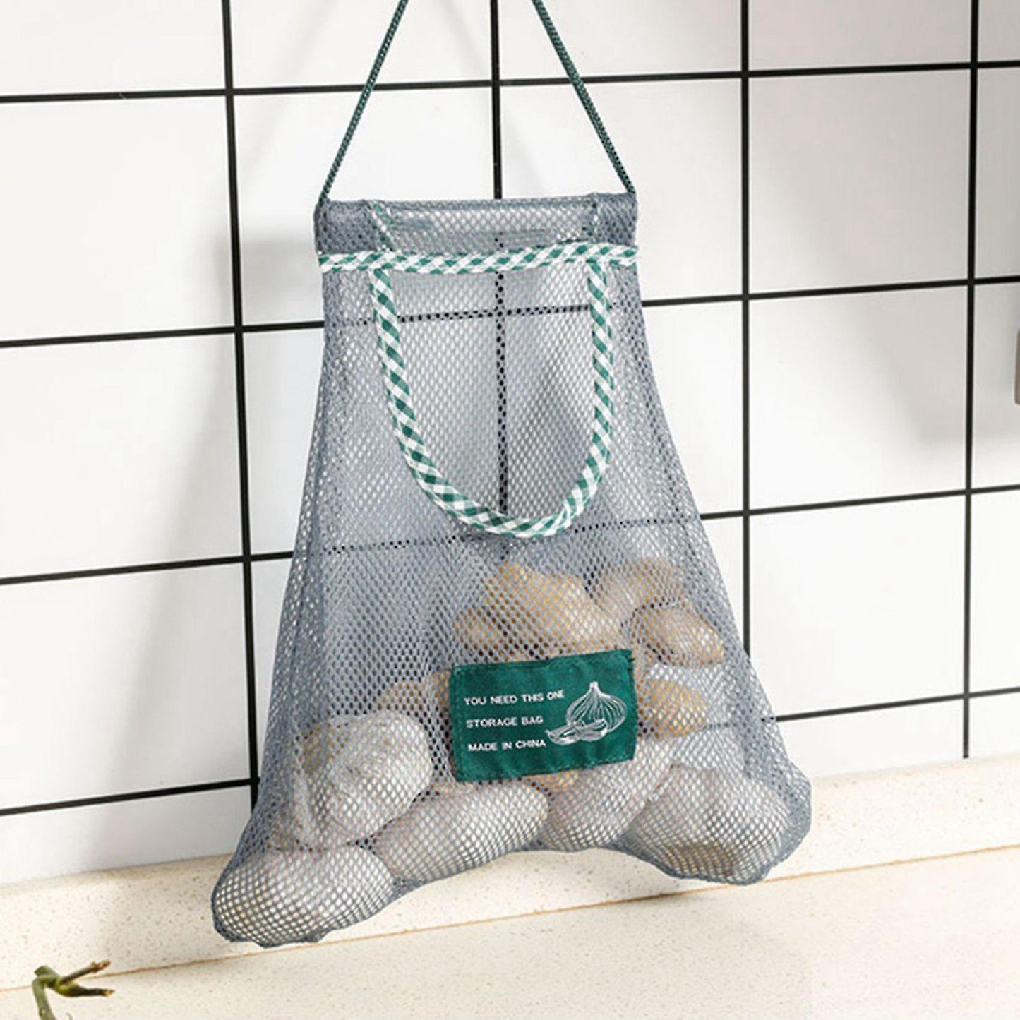 3 Pcs Foldable Hanging Storage Pocket Breathable Reusable Bag