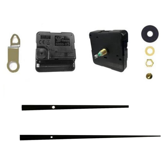 High Torque Quartz Clock Movement Mechanism with 12 Inch Spade Hands