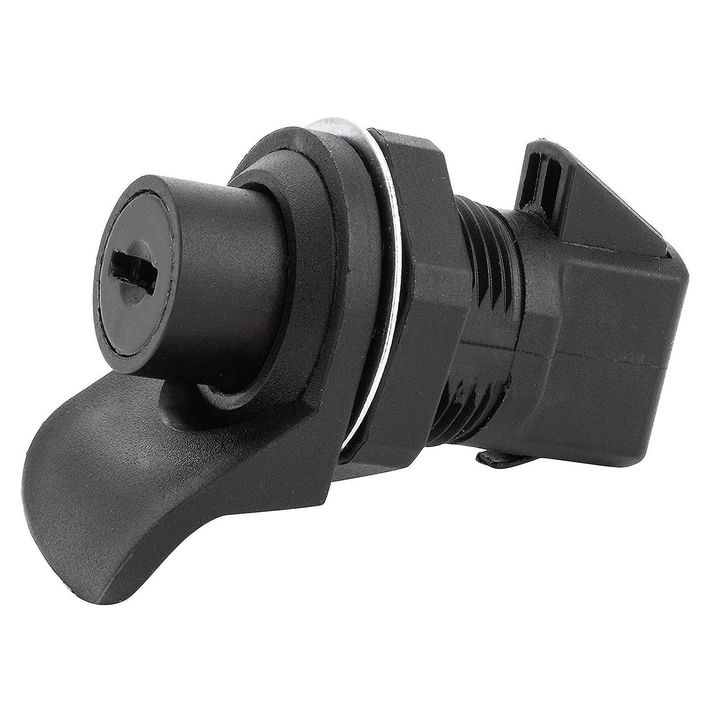 1 Set Locking Push Button Latch for Marine Boat Radio Box, Tool Box