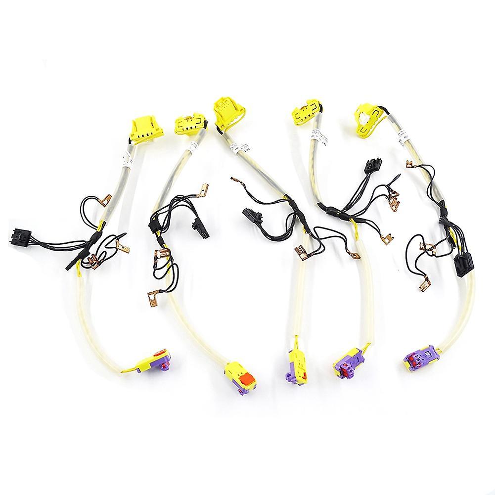 5pcs Car Multifunction Steering Wheel Harness for Jetta 5 Golf 6