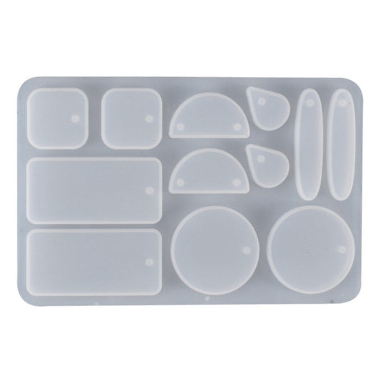 Earrings Casting Silicone Mould Diy Crafts Crystal Epoxy Resin Mold