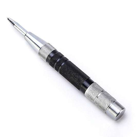 Automatic Centre Punch Adjustable Spring Loaded Metal Drill Tool