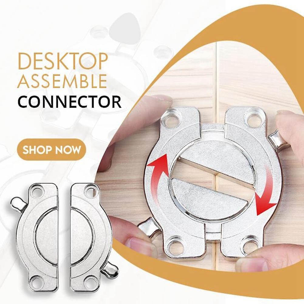Desktop Assemble Connector Zinc Alloy Fasten Connector Extrusion