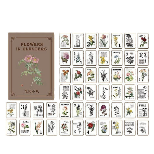 Vintage Scrapbooking Paper Collection Phone Decoration Scrapbook G