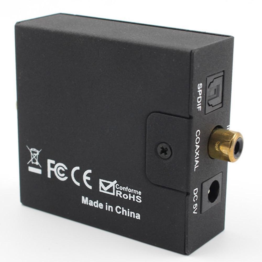 Audio Converter Left/right Soundtrack Converter 3.5mm Jack Output