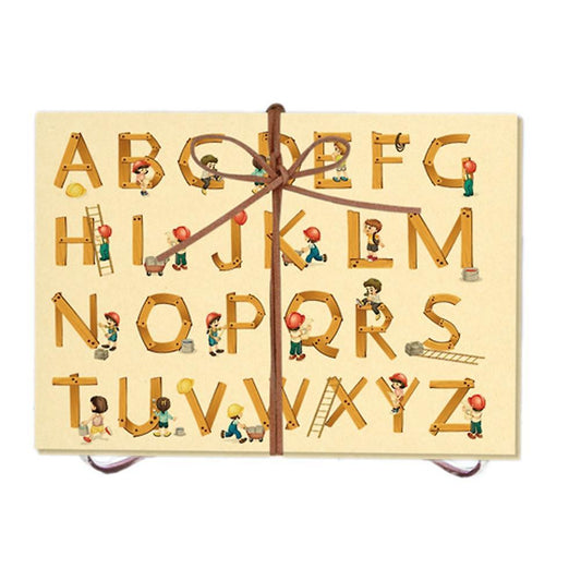 1 Letters Cover Accordion Foldable Photo Album Diy Scrapbook Crafts