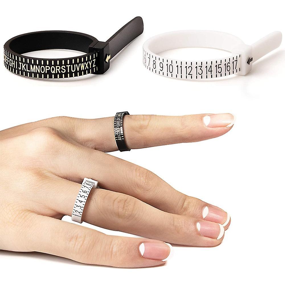 3pcs Measuring Tool Reusable Finger Size 2 American and 1 British
