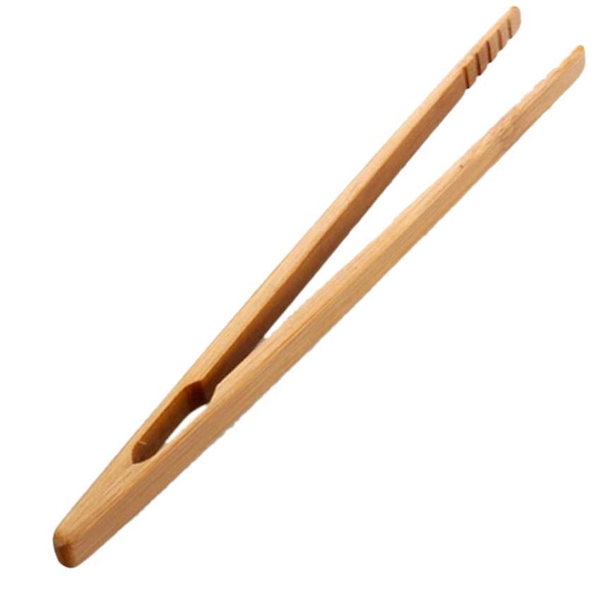 20 Pcs Wooden Toast Tongs Kitchen Gadgets Bbq Cooking Baking Tools