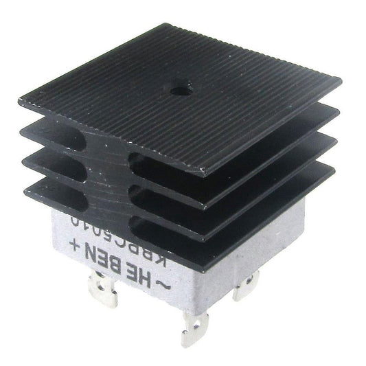 50a 1000v Metal Case Bridge Rectifier with Heatsink