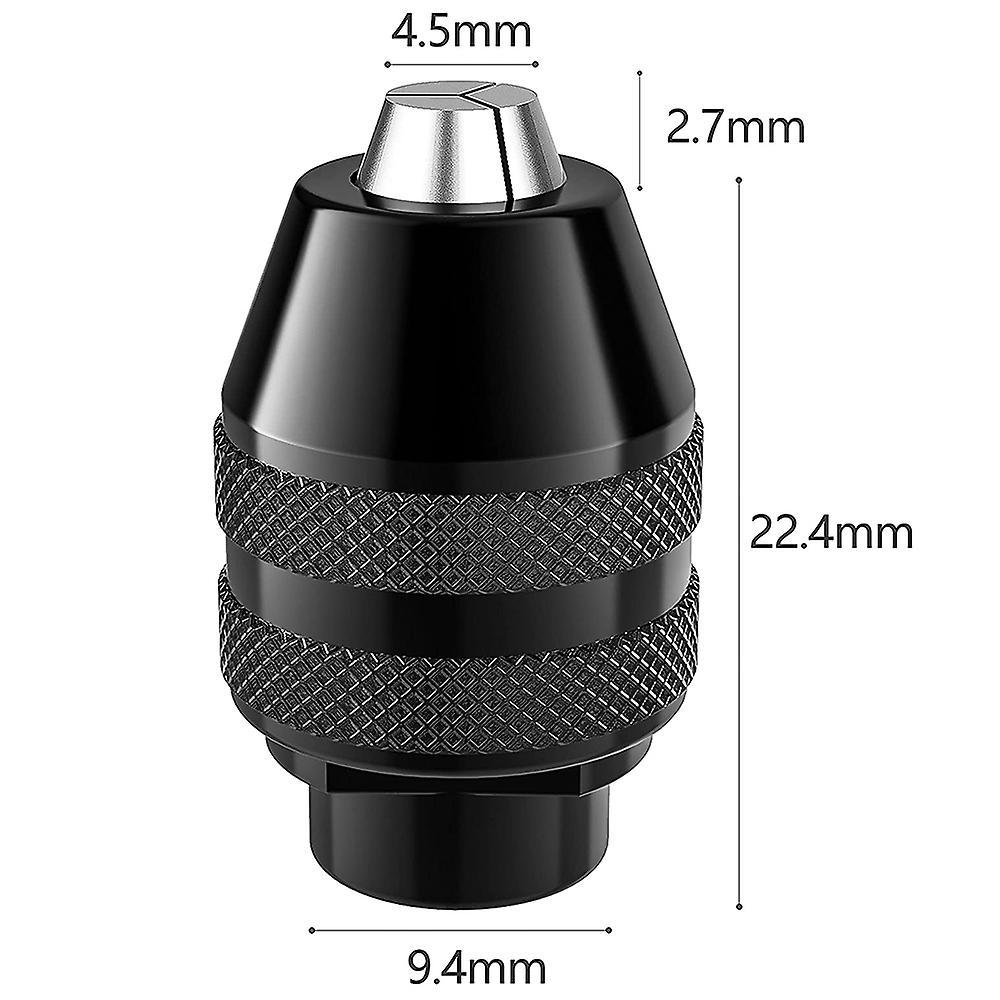 4-pack Keyless Chuck 1/32 Inch to 1/8 Inch Replacement 4486 Drill