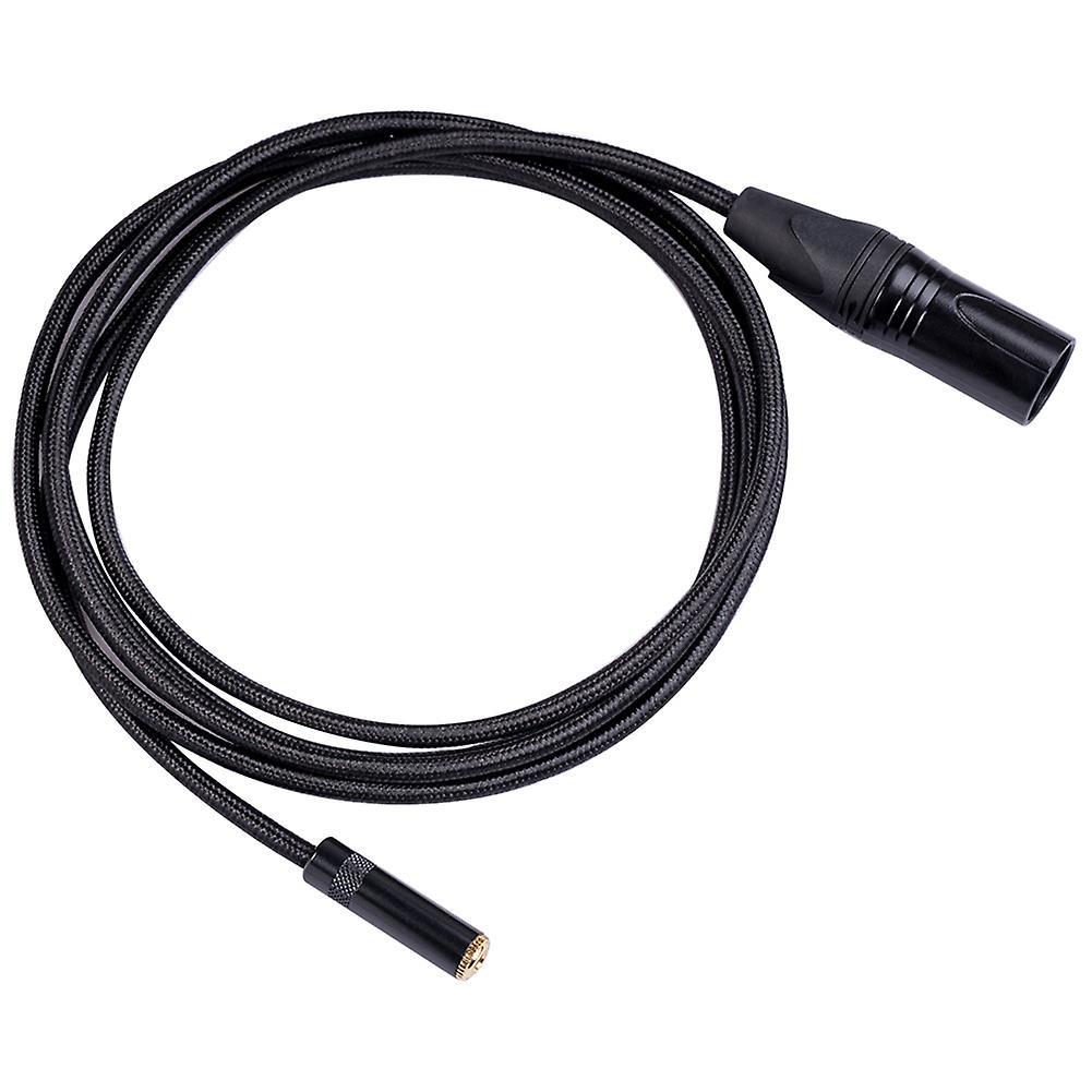 3.5mm Female to 3pin Male Audio Adapter Cable for Mixer Guitar (2m)
