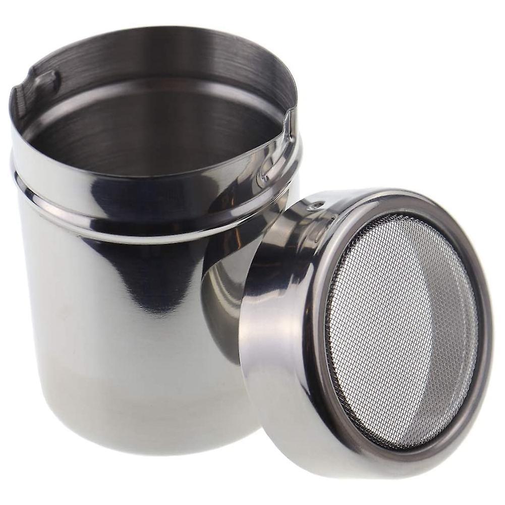 Chocolate Shaker Duster Coffee Flour Sifter Stainless Steel Art