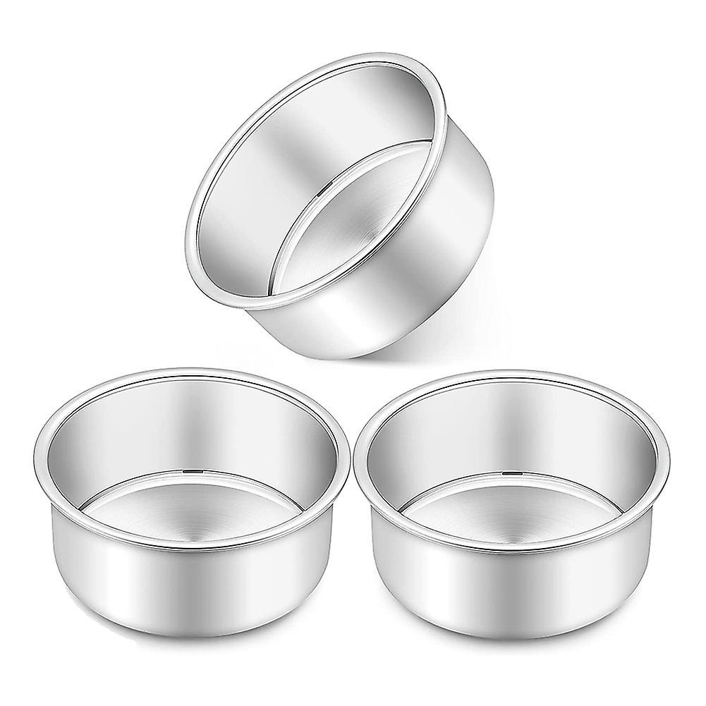 4 Inch Cake Pan Set Of 4,for Wedding Birthday Layer Cake, Safe