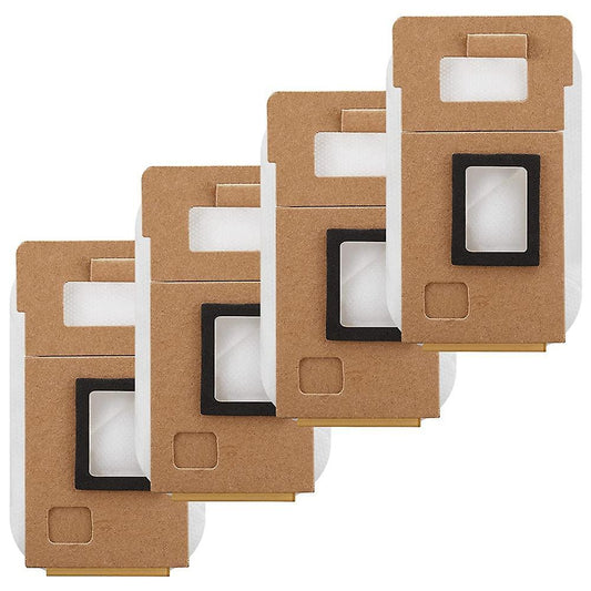 Dust Bag for Roborock S7 S7+ Vacuum Cleaner Auto-empty Dock -4pcs