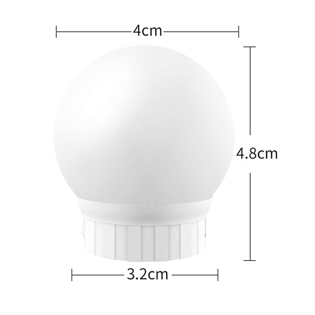 Wall Lamp Led 16w Makeup Mirror Vanity Led Light Bulbs 2 Bulbs