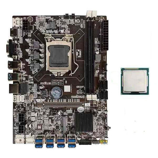 B75 Btc Mining Motherboard Support Ddr3 Memory Cpu
