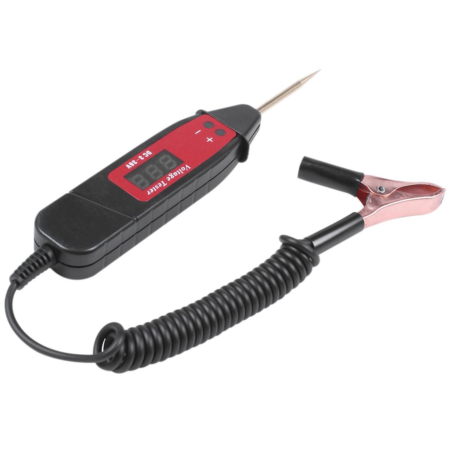 Universal 5-36v Car Digital Lcd Voltage Test Pen Professional