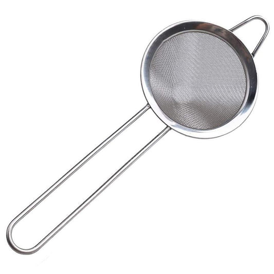 Tea Strainer, 3.3 Inch Fine Sieve Strainer Mesh Strainer with Handle